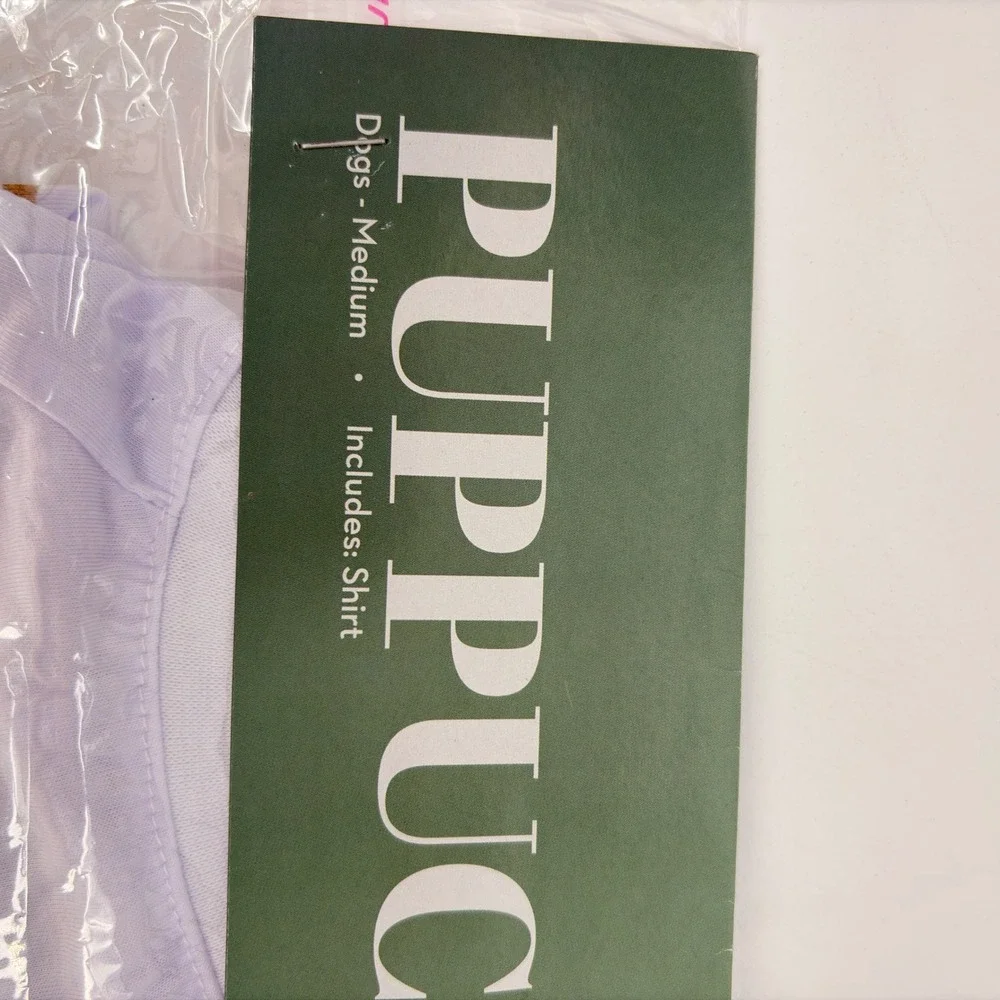 PUPPUCCINO Dog Shirt Costume Espresso Express Pet Outfit‎ - Medium